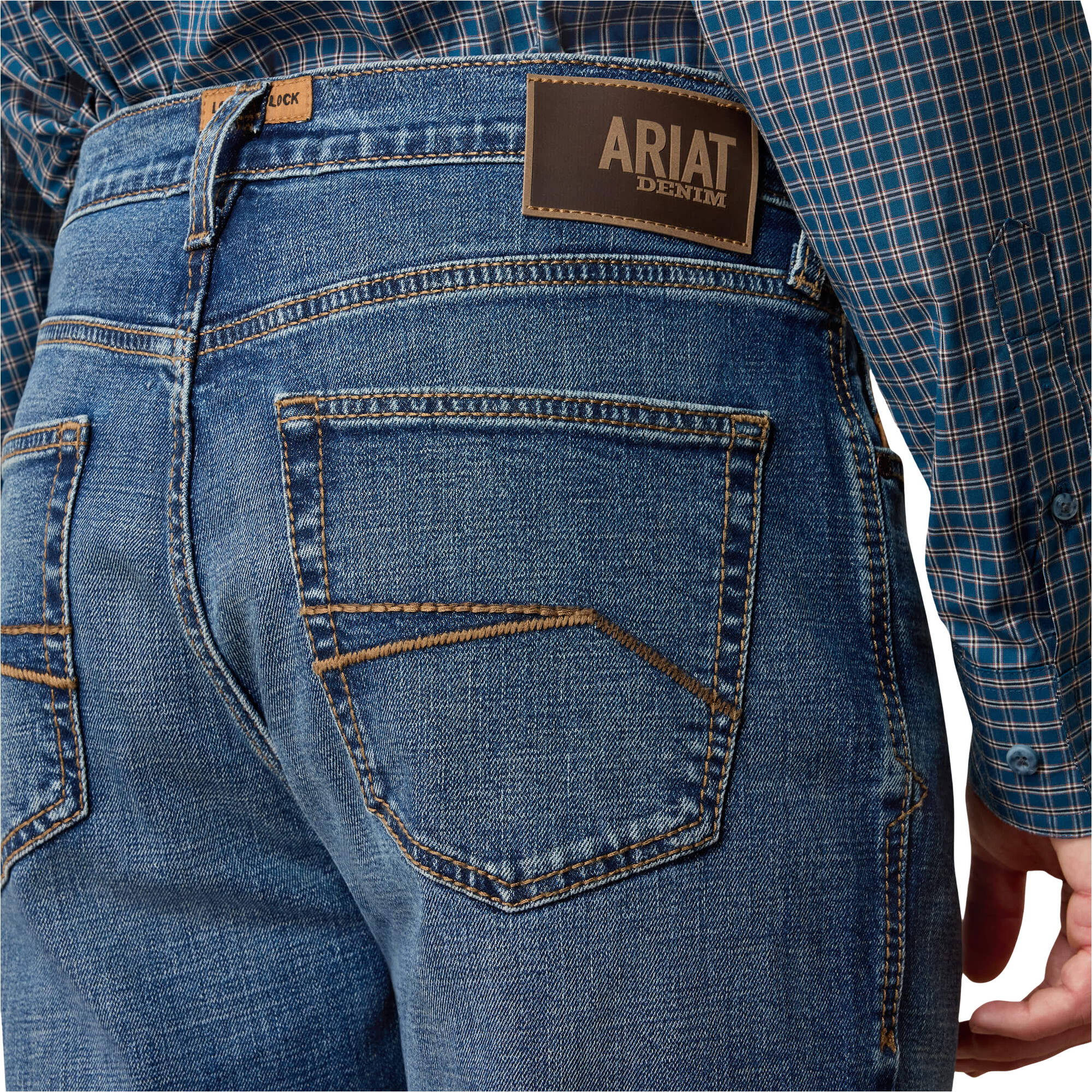 2026 Ariat Mens M7 Slim Garth Classic Rise Straight Leg Jeans 10079132 - Alex